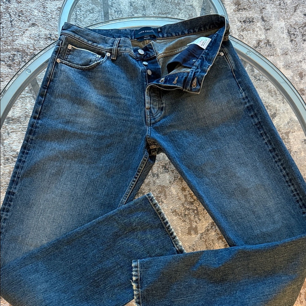 Todd Snyder Indigo Straight Jeans